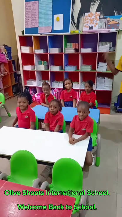 Young children participating in early learning